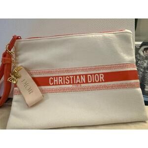 Dior makeup pouch.